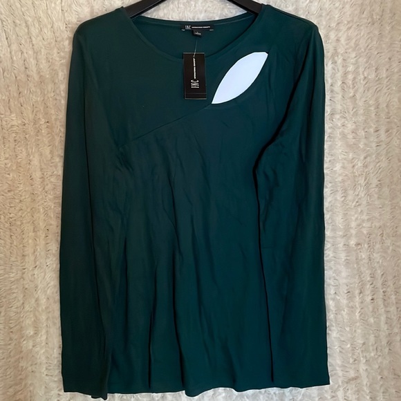 INC International Concepts Cut-out Top/tunic - Picture 1 of 5